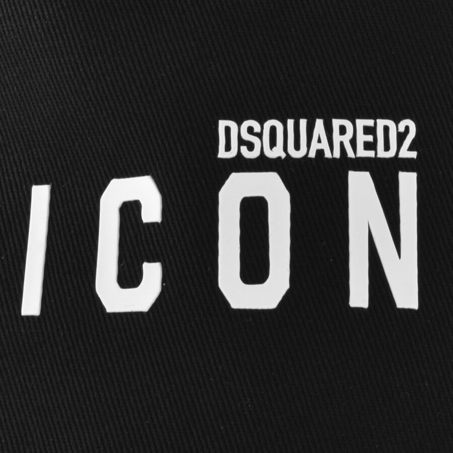 DSQUARED2 Logo Bucket Hat Black | Mainline Menswear us
